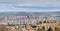 Aerial view of Clermont-Ferrand, France