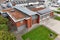 aerial view of Clough road fire station, Hull