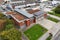 aerial view of Clough road fire station, Hull