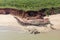 Aerial view of coastal cliffs near Finnis River Mouth, Northern Territory