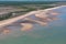 Aerial view of coastaline near Finnis River Mouth, Northern Territory