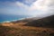 Aerial view of Cofete Beach and South-West coast of Fuerteventura, Canary Islands