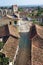 Aerial view of colonial town Trinidad in Cuba