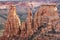 Aerial view of Colorado National Monument, Fruita, Colorado, USA