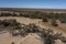 Aerial view of Cooper creek, Queensland.