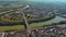 Aerial view of Cordoba, Andalusia, Spain