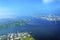 Aerial view of Coronado Island, San Diego