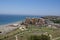 Aerial view of Costa del Sol, Fuengirola, Andalusia, Spain