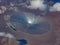 Aerial View of Crescent Dunes Solar Energy Project, north of Tonopah, Nevada