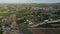 Aerial view cultivated lands of Spain