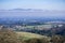 Aerial view of Cupertino and San Jose, Silicon valley