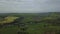 Aerial view from Curbar Edge over Hope Valley