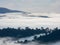 Aerial view of Danum valley rainforest