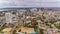 Aerial view of Dar es Salaam city, Tanzania