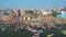 AERIAL view of Dashashwamedh Ghat, Kashi Vishwanath Temple and Manikarnika Ghat Manikarnika Ghat Varanasi India