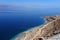 Aerial view of the Dead Sea