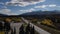 aerial view of Denali national park