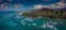 Aerial View Diamond Head and Waikiki