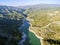 Aerial view of Diarizos river, Cyprus