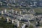 Aerial view of the district of Novy Liskovec, Stary liskovec, Kohoutovice, Bohunice in the city of Brno in the Czech Republic in