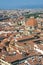 Aerial view of the Dome of Duomo