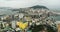 Aerial view of downtown on coast in Busan, S. Korea