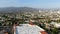 Aerial view of downtown Glendale, city in Los Angeles