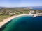 Aerial view of The Driver Beach Alepu, Bulgaria