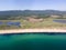 Aerial view of The Driver Beach Alepu, Bulgaria