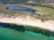 Aerial view of The Driver Beach Alepu, Bulgaria