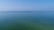 Aerial view of drone flying beautiful sea