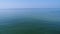 Aerial view of drone flying beautiful sea