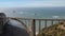 Aerial View Drone Shot of Highway Pacific Coast Highway California USA Big Sur Bixby Bridge