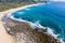 Aerial view of Dudley Beach from Southern end - Newcastle Australia