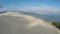 Aerial view of the Dune du Pilat - the largest sand dune in Europe, Arcachon,France