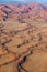 Aerial view dunes of Sossusvlei. Namib-Naukluft National Park. Africa.