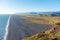 Aerial view of Dyrholaey beach, Iceland