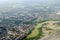 Aerial view of East Bedfont and North Feltham, West London