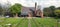 aerial view of East Riding Crematorium, Octon East Yorkshire