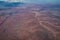 Aerial view of eastern part of Lake Powell