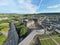 Aerial view of Echternach, Luxembourg