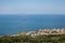 Aerial View of Empty Cargo Ships near the Coast with Calm Seas