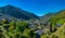 Aerial view of Encamp, Andorra