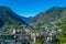 Aerial view of Encamp, Andorra