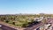 Aerial view of Encanto park, Phoenix, Arizona,USA