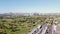 Aerial view of Encanto park, Phoenix, Arizona,USA