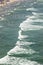 Aerial view of Enseada Beach at Guaruja SP Brazil