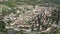 Aerial view of the entire Saint Emilion