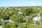 Aerial view of Ernest Hemingway\'s House in Key West