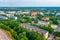 Aerial view of Estonian town Sillamae